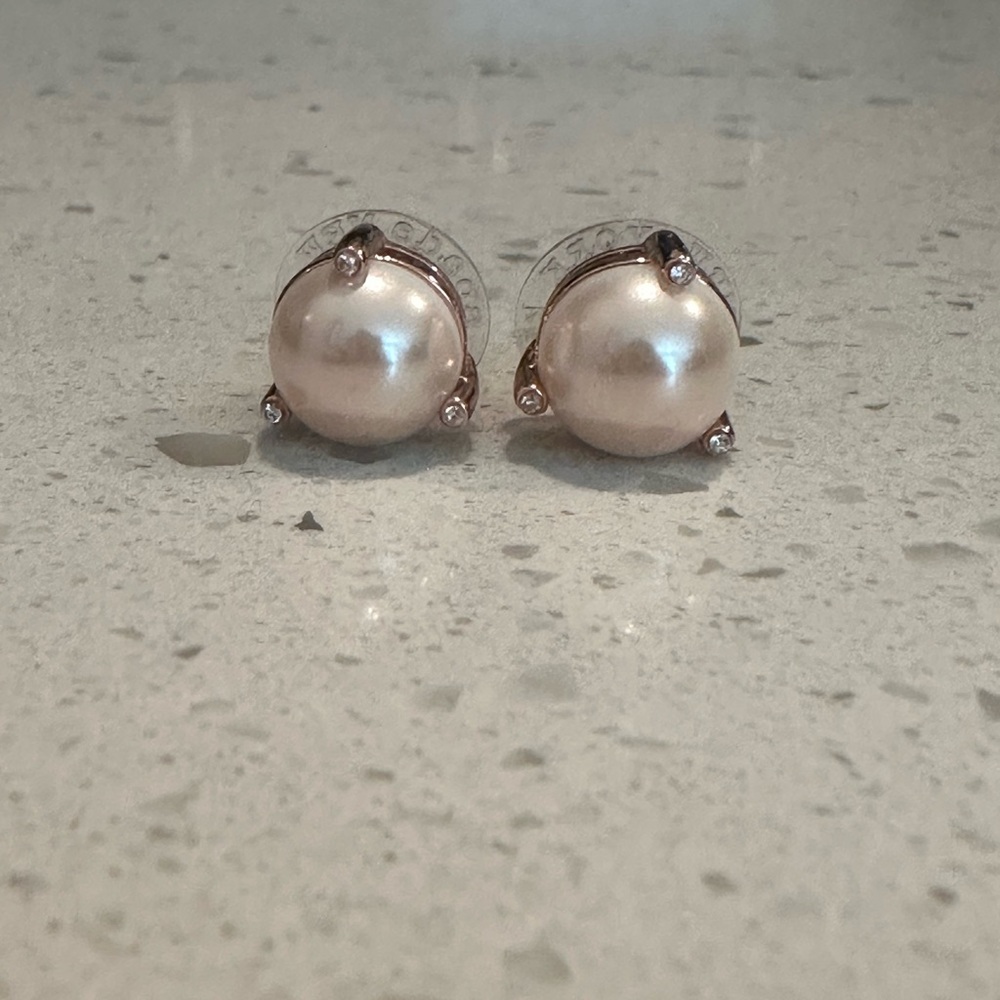 Kate Spade Pearl Stud Earrings